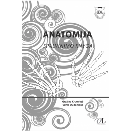 Anatomija. Spalvinimo knyga