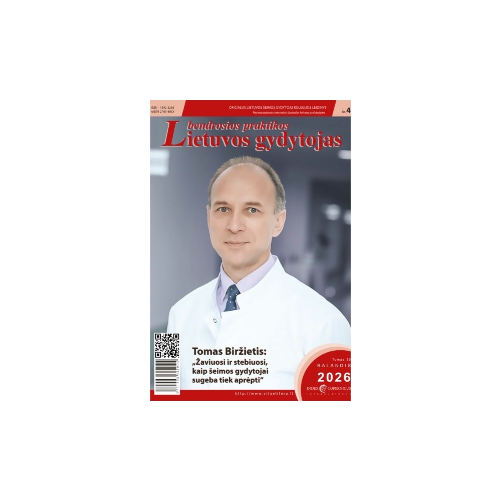 Lietuvos bendrosios praktikos gydytojas, 2026