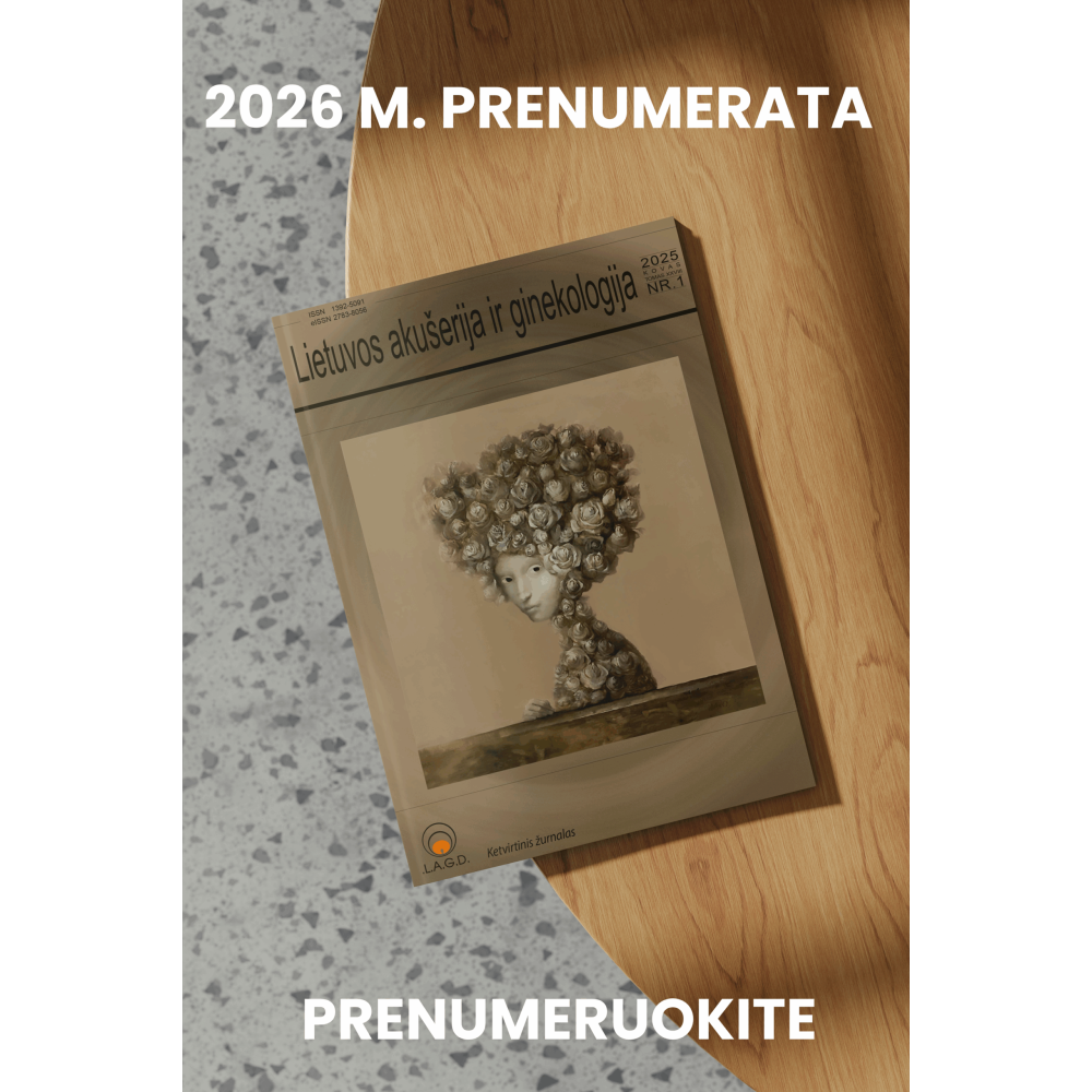 Lietuvos akušerija ir ginekologija prenumerata, 2026