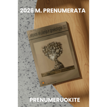 Lietuvos akušerija ir ginekologija prenumerata, 2026