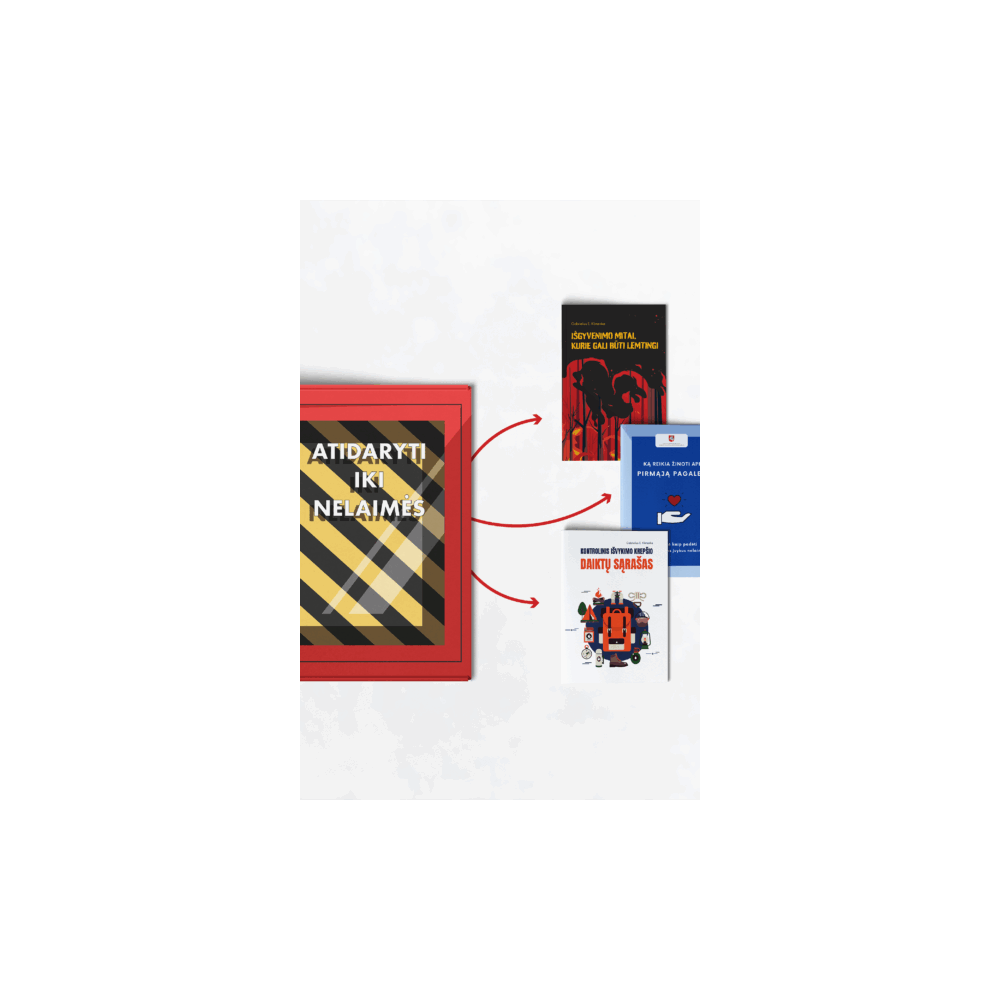 Knygų rinkinys „Atidaryti iki nelaimės“