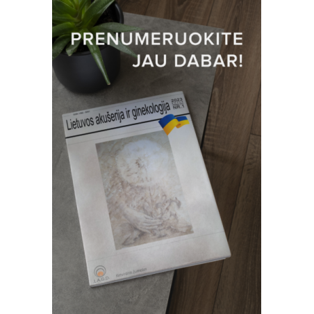 Lietuvos akušerija ir ginekologija prenumerata, 2025