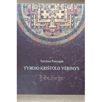 Tyrojo krištolo vėrinys (su broku)