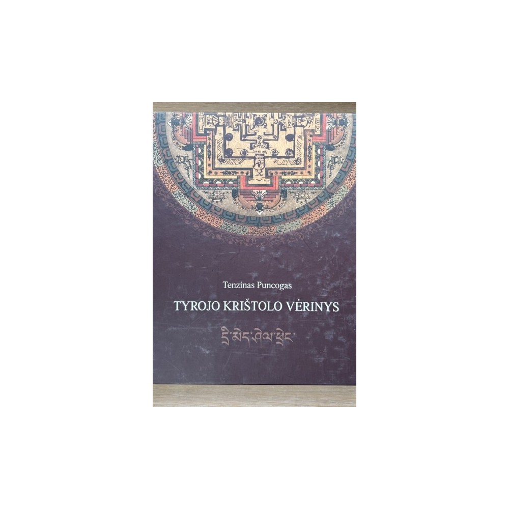 Tyrojo krištolo vėrinys (su broku)